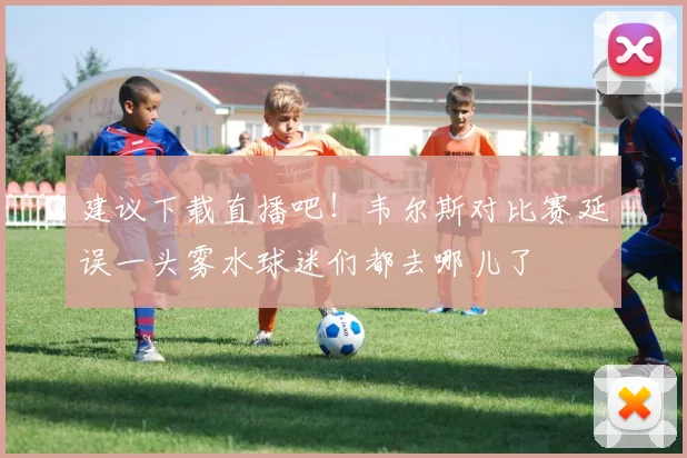 建议下载直播吧！韦尔斯对比赛延误一头雾水球迷们都去哪儿了